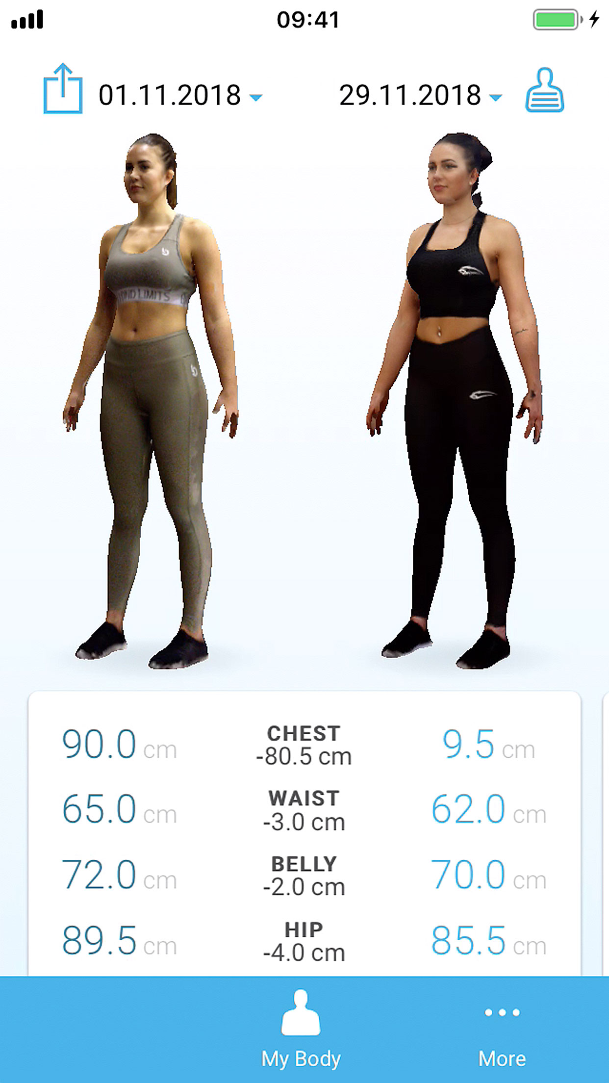 See Your Dream Body! (Female Weight Visualizer)